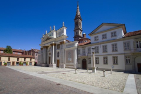 Centro storico di Alessandria e zona ristorazione urbana